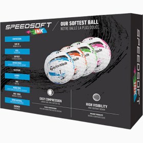 Resim SpeedSoft Golf Topu Multipack Ultra Yumuşak Hissiyat Set - Çok Renkli 