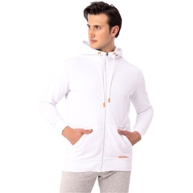 Resim Merrell Scole Erkek Beyaz Sweatshirt 