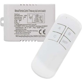 Resim Zibox Powermaster PM-20977 Avize Kumandası 4 Fonksiyonlu 