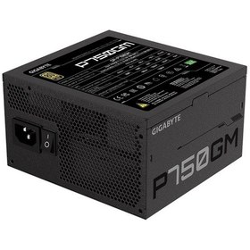 Resim Gigabyte GP-P750GM V2 750W 80+ Gold Modüler Güç Kaynağı 