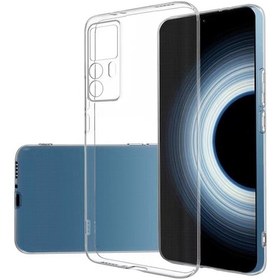 Resim Teknocep Mi 12t Kılıf Süper Silikon Kapak - Renksiz Renksiz 