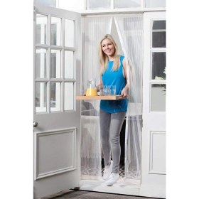 Resim Femina Trendy Mıknatıslı Kapı Sinekliği Tül Perde 105 x 205 cm (4940) 