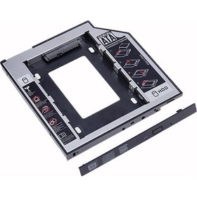 Resim 12.7Mm Caddy Ssd Sata Harddisk Kutu Notebook Hdd Kızak 