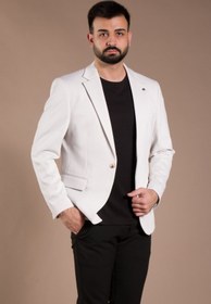 Resim Dokulu Slim Fit Ceket Blazer - 54 