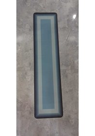 Resim Mainshop Kaymaz Tabanlı Su Emici Uzun Banyo Ve Mutfak Paspası 156 X 38cm Dikdörtgen M-61 Çok Renkli 