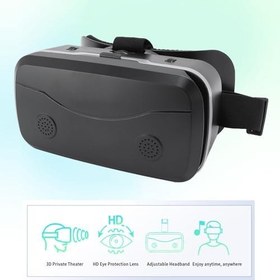 Resim Asixxsix VR Kulaklık, 4,7 Ila 7 İnç Akıllı Telefonlar Için 58,5 Ila 70,5 Mm Ayarlanabilir Göz Pupil Mesafesine Sahip 3D Sanal Gerçeklik Gözlükleri 