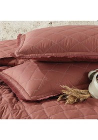 Resim Clasy Ranforce Yatak Örtüsü Tek Kişilik Tafana V5 Kiremit 