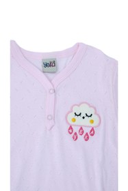 Resim YEKA BEBE Bulutlu Jakarlı Çocuk Pijama 
