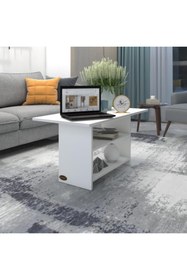 Resim Kenzlife Orta Salon Sehpası Dallas Byz 060*090*50 Yemek Masası 