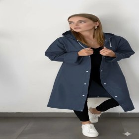 Resim Dream Plus Su Rüzgar Geçirmez Lacivert Eva Kumaş Yağmurluk Modeli 