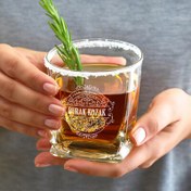 Resim Arkadaşa Hediyelik Quality İsimli Elegan Viski Bardağı 