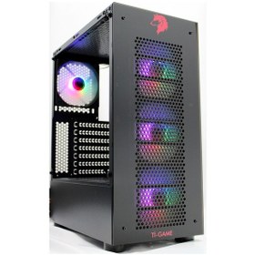 Resim Ti-Game Neo Mini Tower 4 Fan USB 3.0 Mesh Powersız Gaming Kasa 