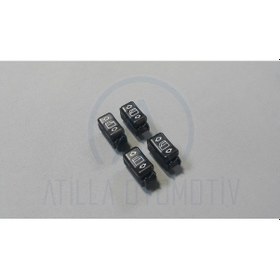 Resim 4 X Mercedes E Serisi W124 S124 Cam Dügme Seti Ön-Arka Sag-Sol 468366686 