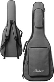 Resim Midex CS-89GRY Özel Tasarım Softcase Gigbag Kılıf 101 CM Klasik Gitar Çantası 