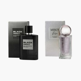 Resim Mercy Black +Rose parfüm 2li set 