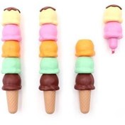 Resim Icecream Fosforlu Kalem Dondurma FSF-04 