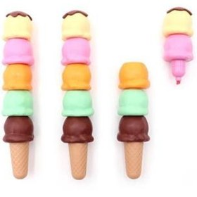 Resim Icecream Fosforlu Kalem Dondurma FSF-04 