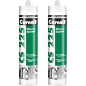 Resim Ceresit Cs 225 Silikon Şeffaf 280G 2 Adet 