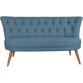 Resim Ze10 Design Richland Loveseat İkili Kanepe Gece Mavisi 