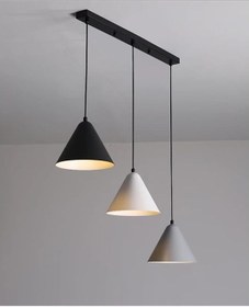 Resim Dylight Retro Metal Dekoratif Metal 3 Lü Masa Üstü Sıralı Sarkıt (537174624) 