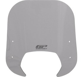Resim GP Kompozit Royal Alloy Tigara Grande 125 / 150 / 300 2022-2025 Uyumlu Ön Cam Füme 38 cm 