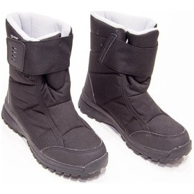 Resim Bayan Kadın Kar Botu Siyah -14° Su Geçirmez Quechua Dar Kalıplı Meridyendukkan Siyah 