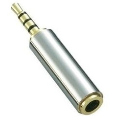 Resim KEEPRO Oem Kulaklık 2.5 Mm Erkek To 3.5 Mm Dişi Stereo Kulaklık Jakı Dönüştürücüsü 