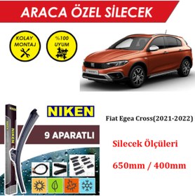 Resim MeyZone Fiat Egea Cross Ön Cam Silecek Takımı (2021-2022) 