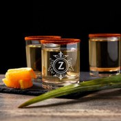 Resim Kişiye Özel Harfli Likör Shot Bardağı 