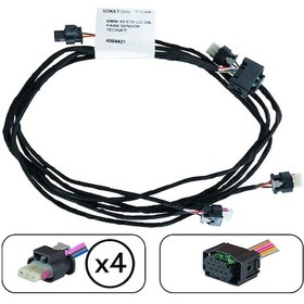 Resim Bmw X5 E70 Lcı Ön Park Sensör Tesisatı 61129244421 