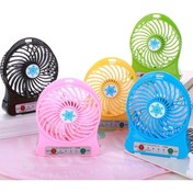 Resim fortrek Şarjlı Vantilatör Mini Masaüstü El Fan Taşınabilir 3 Kademeli Usb 1110006mrn ZN63 