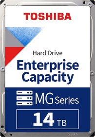 Resim TOSHIBA MEMORY AMERICA MG09 14 TB 7200 rpm 3,5 inç ATA III serisi sabit disk 