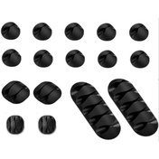 Resim epazzar Yeni Nesil Kablo Toparlayıcı Düzenleyici Set 16 Adet 