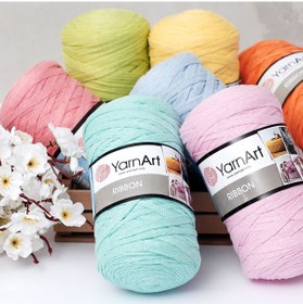 Resim Yarnart Ribbon Ip, Spring 754 Sarı 