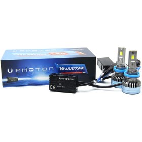 Resim Photon Milestone Headlight Plus Led H8/h9/h11/h16 Uyumlu Black Katana Edition 2025 Seri 