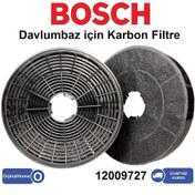 Resim Bosch Uyumlu Aspiratör Davlumbaz Karbon Filtresi Model Seçenekli Filtre - 445644451 