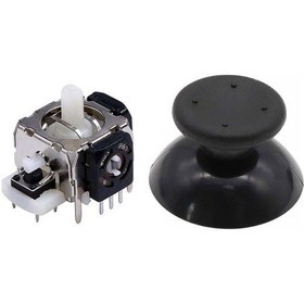Resim Xbox 360 Analog Motor Topuz Tamir Seti 1 1 Siyah Xbox 360 Kol Tamiri Yedek Parça 