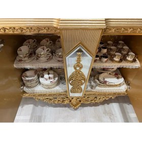 Resim Kaizen Carpet Krem 45 cm Derinlik x 10 mt Boy Gold Su Taşı Detaylı Lüks Saten Kapitone Raf Örtüsü / Çekmece Örtüsü / Dolap İçi Örtü / Vintage Sınırlı Üretim Özel Seri Saten Raf Örtüsü 