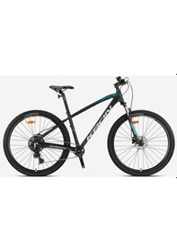 Resim Kron Xc 150 Pro Hidrolik Fren 29 Jant Dağ Bisikleti Mat Siyah-turkuaz 48 Cm Siyah - Turkuaz 