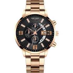 Resim Hanyang Gösterildiği Gibi 12 Reloj Hombre Erkek Moda Iş Saatleri Erkekler Iş Rahat Paslanmaz Çelik Kuvars Izle Adam Takvim Saat Relogio Masculino (Yurt Dışından) 