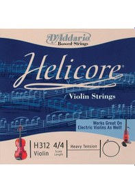Resim D'Addario Helicore H312H - A (La) Heavy Tek Tel Keman Teli 