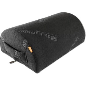 Resim Genel Markalar Bambu Serisi | Masa Altı Ayaklık Yastık | Siyah Renk 