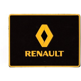 Resim SÜSLEN Renault Kaydırmaz Torpido Pedi - Renault Logolu Kaydırmaz Ped 