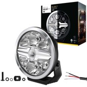 Resim Hella Off-road Valuefit Blade Led Uzun Far Krom 18w 9" Beyaz Isik 1fj357199-011 