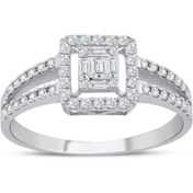 Resim Pırlanta Merkezi 0.46 Ct. Pırlanta Baget Yüzük 