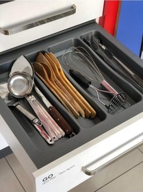 Resim 62/49 Cm Cekmece Içi Kepçelik Grı 50/40 Cm Kadar Kesılebılır 