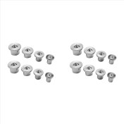 Resim Bueattuh 16 Pcs/lot Dübel Pimleri Merkez Noktası Set Ahşap Dübel Merkezleri Tenon Hizalama Araç Puanları Markeri 6/8/10/12 mm Elektrikli Alışlar (Yurt Dışından) 