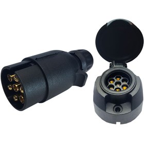 Resim Römork Fişi ve Soketi Set Ürün - 7 Pin 