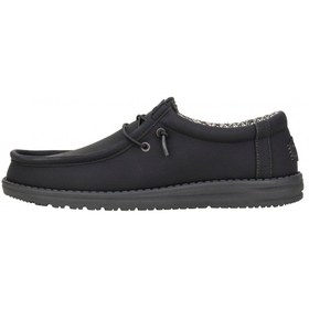 Resim HEY DUDE Erkek Oxford ( Klasik) HD.41894-070 Hey Dude Wally Classic Black/Charcoal 