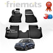 Resim Fiat 500L 3D Havuzlu Paspas 2013 - 2020 Arası Siyah N11.27030 